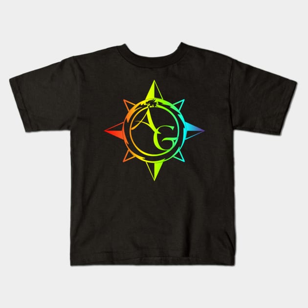 AG Pride Logo Kids T-Shirt by adventuringguild